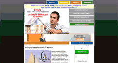 Desktop Screenshot of credit-immobilier-maroc.com
