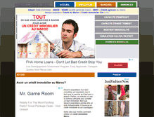 Tablet Screenshot of credit-immobilier-maroc.com